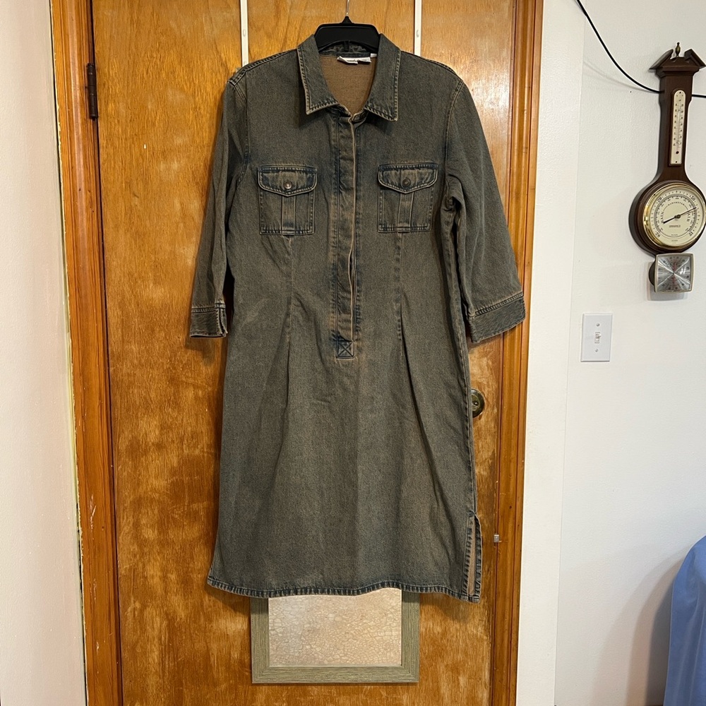 Newport News Denim Dress in Blue